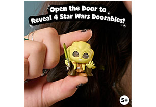Disney Doorables Star Wars Galaxy Peek 4 Figures In Capsule